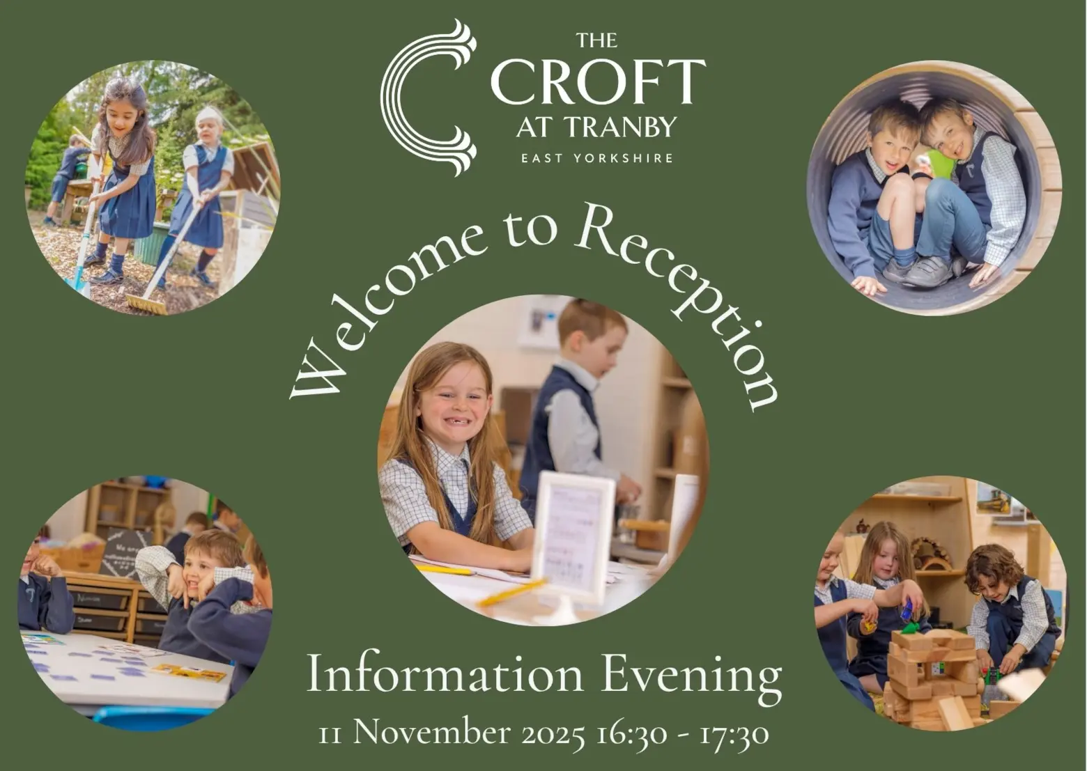 Welcome to Reception at The Croft